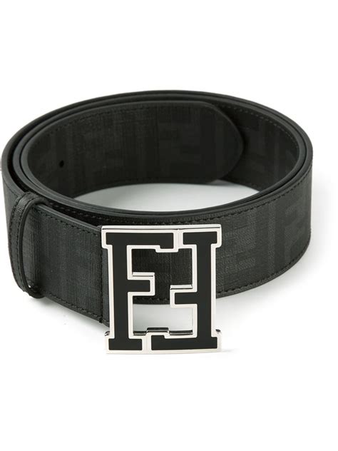 fendi belt men's black.